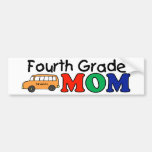 Fourth Grade Mom Bumper Stickers