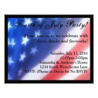 Fourth of July Celebration Invitation
