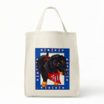 Fourth of July Dachshund Dog bags