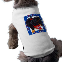 Fourth of July Dachshund Dog Pet T-shirt