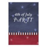 Fourth of July Independence Day 3.5 x 5 Custom Announcement