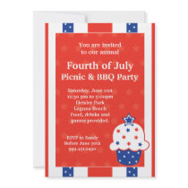 Fourth of July Party Invitation