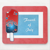 Fourth of July Popsicle Mousepad