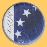 Fourth of July Starry Field Plate plates