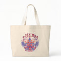Fourth of July Tattoo Tote Bag