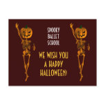 Fourth Position Pointe Ballet Post Card