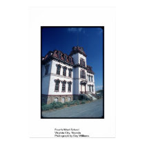 Fourth Ward School, Virginia City, Nevada posters by daysrays Fourth Ward School, Virginia City, Nevada posters