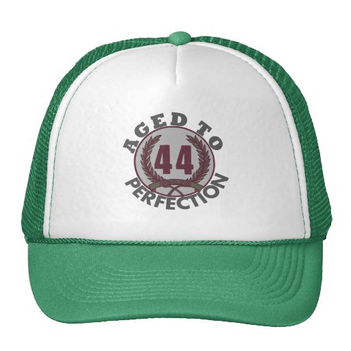 Fourty Four and aged to Perfection Birthday Trucker Hat