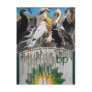 Fowl Language Oil Disaster Art Postcard