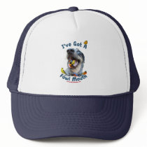 Fowl Mouth Bird Dog Trucker Hats