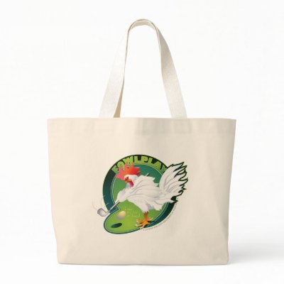 Fowl Play Tote Bag by Seedmother