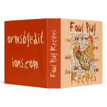 Fowl Play, Poultry Recipes, binder