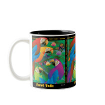 FOWL TALK 2 MUG by voliman FOWL TALK 2 MUG