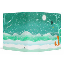 Fox and crow - binder folder