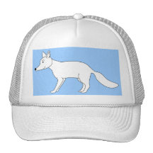 Fox. blanco gorras de camionero