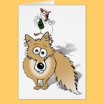 fox-chicken cards by graphicdoodles fox-chicken cards