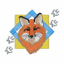 Fox embroidered shirts
