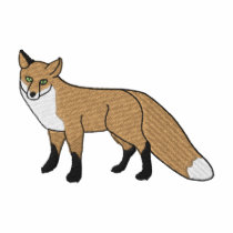 Fox embroidered shirts