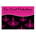 Fox Event Productions business cards
