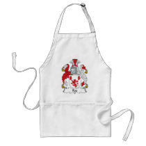 Fox Family Crest aprons
