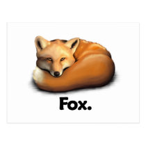 Fox Fox. postcards