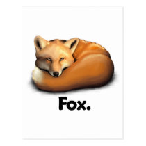 Fox Fox. postcards