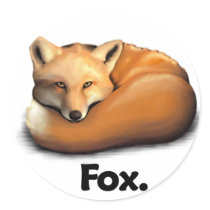 Fox Fox. stickers