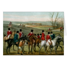 Fox Hunting 2 Greeting Cards