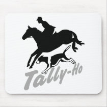 Fox Hunting Tally-Ho Mouse Pad