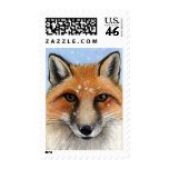 Fox in the Snow II - Medium Postage