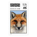 Fox in the Snow II Postage postage
