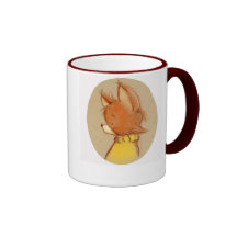fox in turtleneck mugs