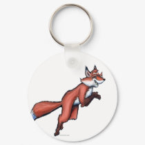 Fox keychains by FunGraphix Fox keychains
