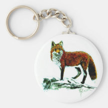 Fox keychain