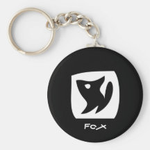 Fox keychain
