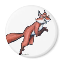 Fox magnets by FunGraphix Fox magnets