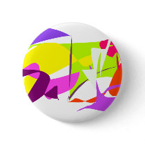 Fox Pinback Button