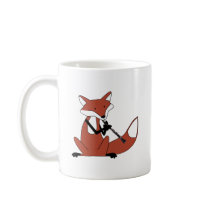 Fox Playing the Clarinet Mug