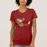 Fox Playing the Euphonium Tee Shirts