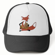 Fox Playing the French Horn Hat