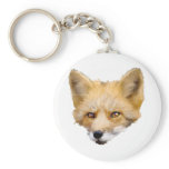 Fox portrait keychains