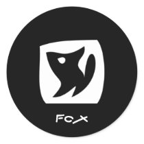 Fox Sticker