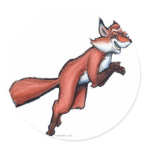 Fox stickers by FunGraphix Fox stickers