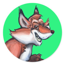 Fox stickers by FunGraphix Fox stickers
