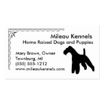 Fox Terrier Business Card Templates
