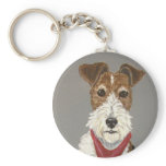 FOX TERRIER KEYCHAIN