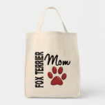 Fox Terrier Mom 2 Tote Bag
