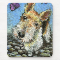 Fox terrier mousepad