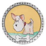 Fox Terrier Watercolor CHANGE BACKGROUND COLOR plates