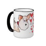 Fox Terrier Watercolor mugs